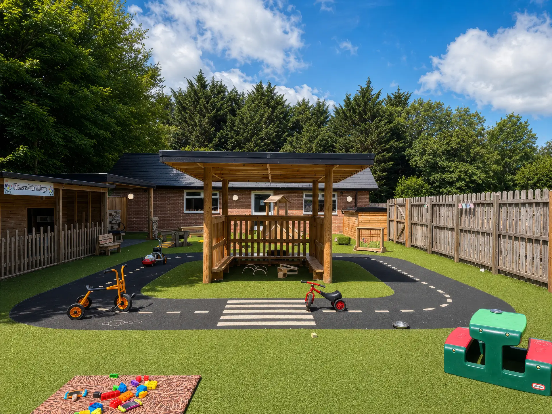 Flowerpots Prestwood Closer Look of Outdoor Space